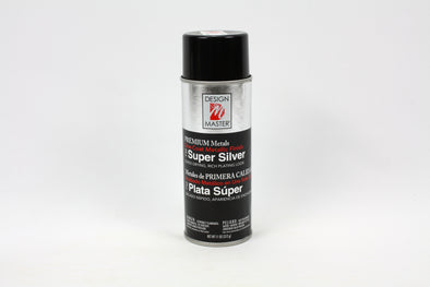 Design Master Spray Paint - Super Silver- Premium Metals
