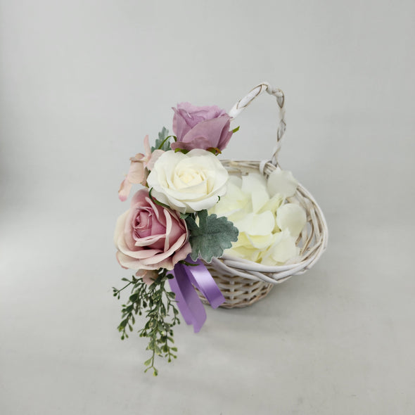 Wedding Bouquet Set - Soft pink and lilac