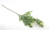 Wattle Leaf  Artificial Flower Spray - Cream Green 74cm