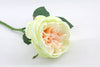 Bailey Rose Artificial Flower - Cream Peach 33cm
