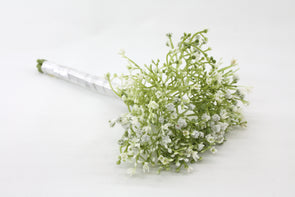 Baby's Breath (Gypsophila) Artificial Flower Bunch - White 28cm