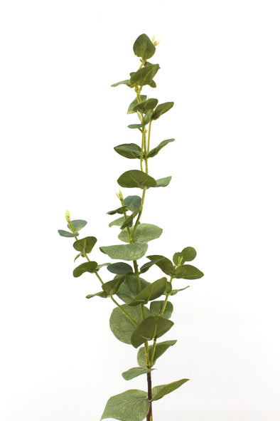 Eucalyptus Gum Native Artificial Flower Foliage Spray - Green 74cm
