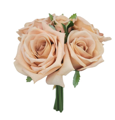 Hilda Rose Bunch Blush Real Touch 20cm