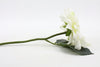 Dahlia Artificial Flower - White 28cm