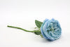 Bailey Rose Artificial Flower - Blue 33cm