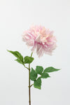 Dahlia Large  Artificial Flower With Curl Petals - Pink Lilac 62cm