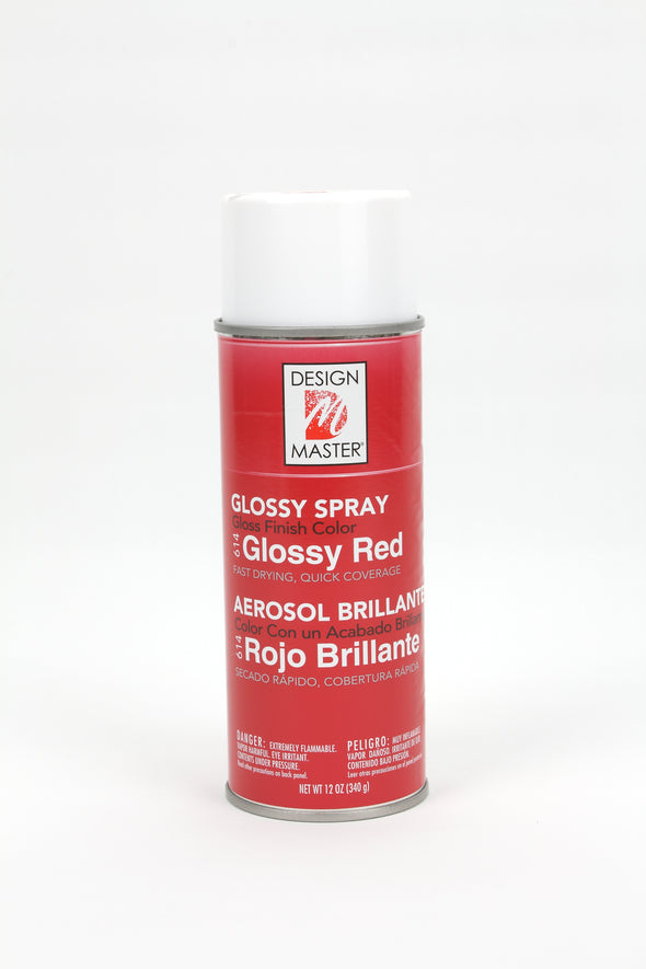 Glossy Red Design Master Spray Paint 