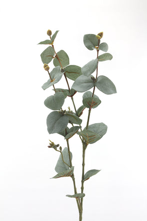 Artificial native eucalyptus leaves flower stem