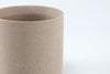 Ceramic Cylinder Pot Vase- Grain Blush - Medium 13cm x 13cm