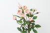 Mini Rose Spray Light Pink 56cm