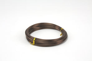 Wire Aluminium Brown 2mmx12m - 12 Gauge 100g