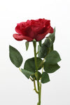 Rose Full Bloom Red 69cm Real Touch