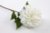 Dahlia Artificial Flower - White 58cm