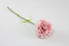Carnation Ruffle Artificial Flower - Light Pink 42cm