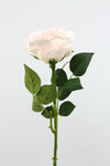 Rose Full Bloom Soft Pink 69cm Real Touch