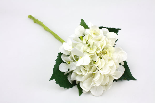 Hydrangea Stem White 49cm