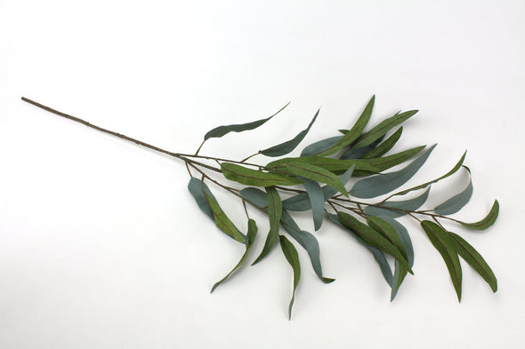 Eucalyptus Gum Leaf Spray Grey Green 84cm