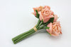 Small Cici Rose Bunch Blush Pink Real Touch 20cm