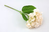Hydrangea Real Touch Artificial Flower Stem - Ivory 47cm