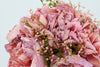 Artificial Peony and Hydrangea Mix Bunch Pink - Dried Touch