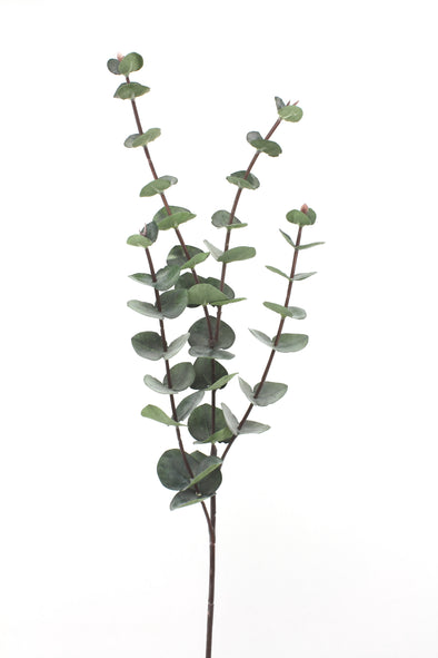 Eucalyptus Silver Dollar Native Artificial Flower Foliage Small - Dark Green 60cm